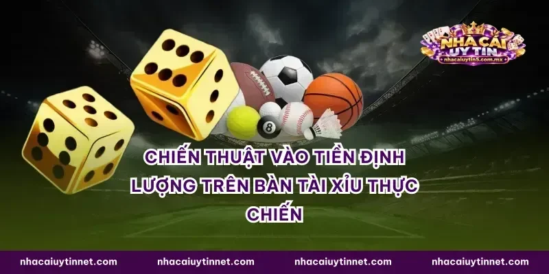 Chiến thuật vào tiền định lượng trên bàn tài xỉu thực chiến